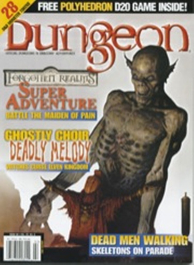 Dungeon Magazine Issue 90 with Polyhedron issue 149 Forgotten Realms | eBay