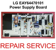 Mail-in Repair Service for LG EAY64470101 Power Supply Board