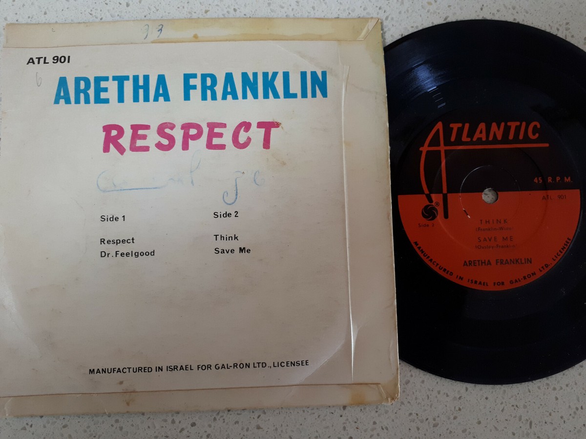Aretha Franklin & e Michael 7インチ VINYL EP 7