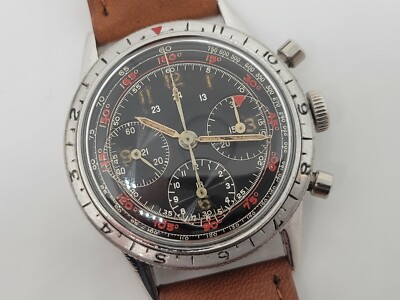 JARDUR RARE STERILE DIAL BEZELMETER ROTATION ANGLE MEASURE 50's Valjoux 72  37mm