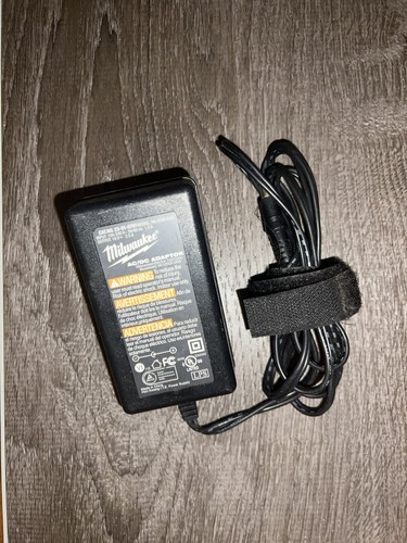 Milwaukee AC/DC Adaptor Charger Wire CAT No. 23-81-0701 100/240v OUTPUT ...