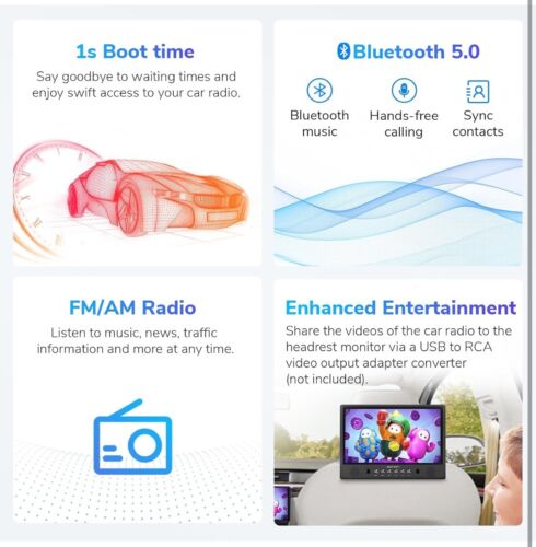 Eonon E90A13 Android 13 Car Stereo Apple CarPlay Radio GPS System For BMW E90-93 - Picture 6 of 19