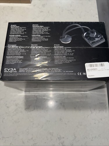 EVGA CLOSED LOOP CPU COOLER (RADIATOR 120 x 120mm) Brand new In box sealed - 第 4/4 張圖片
