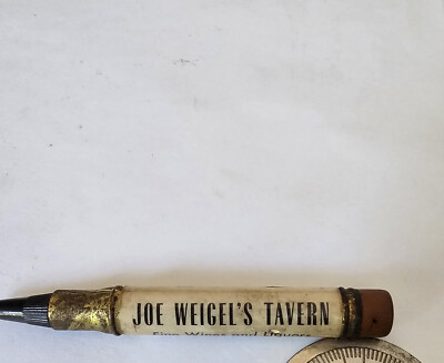 Vtg Bullet Like Mechanicle Pencil Joe Weigel'si Tavern West Allis, WI