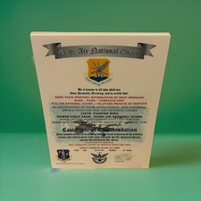 AIR NATIONAL GUARD - IDAHO / 124TH FIGHTER WING~CERTIFICATE OF COMMENDATION