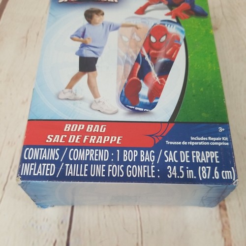 BOLSO MARVEL ULTIMATE SPIDER-MAN SUPER HERO BOP 34,5" DE ALTO INFLADO NUEVO - Imagen 2 de 7