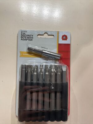 33 piece 3inch security bits with adapter