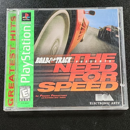 Need for Speed Greatest Hits (PlayStation, CIB) - Manual Included