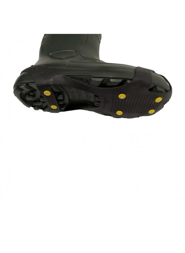 Cubiertas para zapatos Lemigo Crampon - Botas de invierno antideslizantes para hielo y nieve Foto 2 de 2