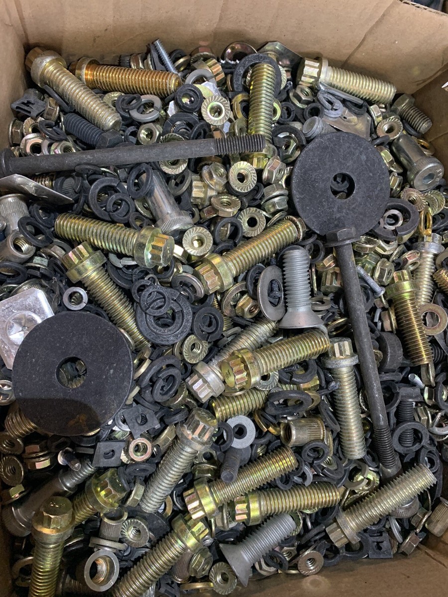 50 Pounds Of Assorted Bolts Hardware New Free Shipping Grade 8 5