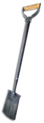 KRUMPHOLZ Gärtnerspaten D-Griff aus einem Stück geschmiedet
