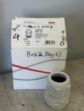 Wiska 10066416 SPRINT ESKV M50 IP68 Polyamide Cable Gland - Light Grey