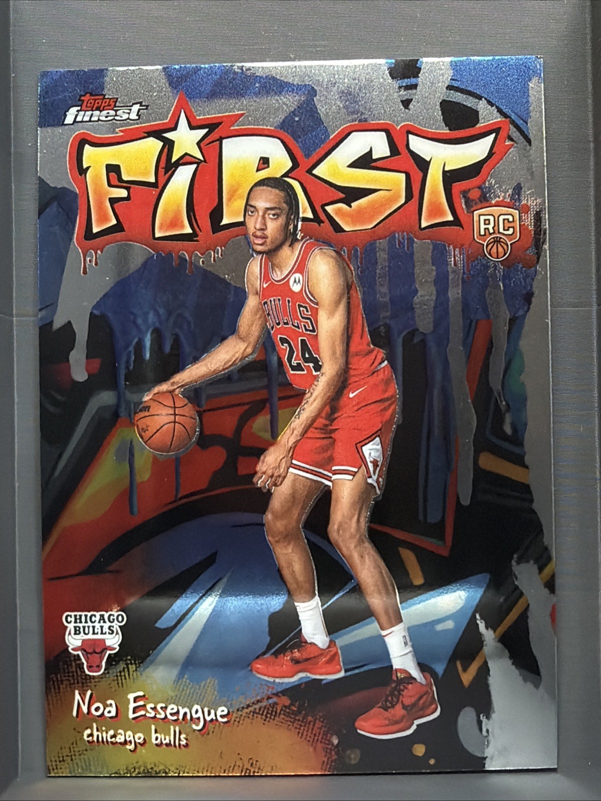 2025-26 Topps Finest - First Noa Essengue #F-12 (RC)