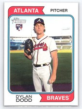 2023 Topps Heritage #650 Dylan Dodd Atlanta Braves Rookie