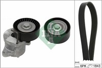 1X INA 529 0350 10 Keilrippenriemensatz FüR Opel Vauxhall