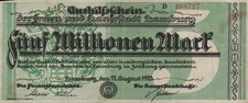 Hamburg - Hansestadt - 5 Millionen Mark - Bst. D