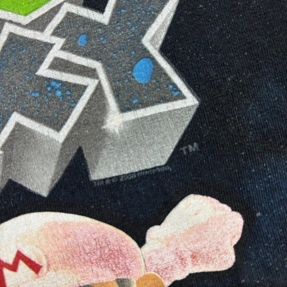 Camiseta Vintage Super Mario Galaxy Juvenil L 2008 Nintendo Videojuego Promo Y2K Foto 3 de 4