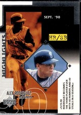 1999 Upper Deck - Season Highlight Checklist Alex Rodriguez #534