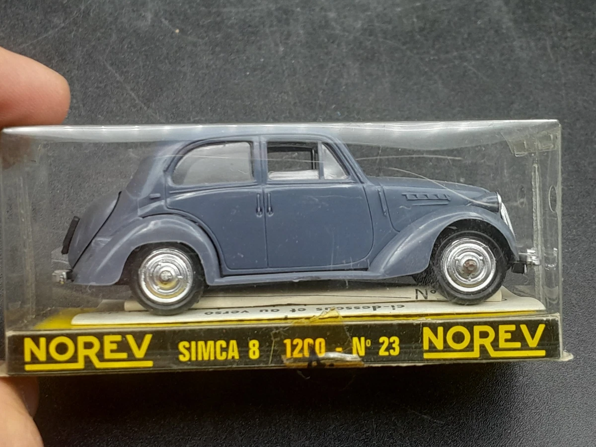 Norev 1/43 – Simca 1500 Gris Très Clair N°79 – Miniature En Boîte