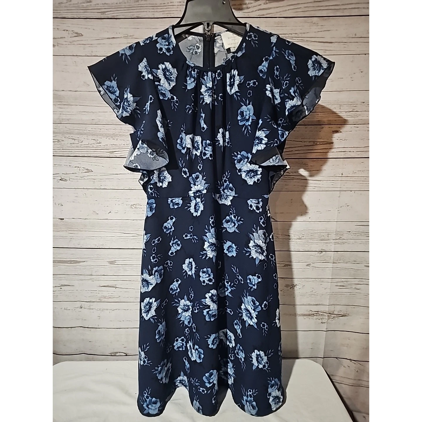 Abito Kate Spade New York floreale prateria rosa crepe Taglia 0 