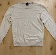 Hugo Boss Pullover, Beige, 100% Schurwolle, Gr.M/L, Top Zustand