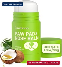 Lick-Safe Dog Paw Nose Balm with Coconut Oil All-Natural Moisturizer