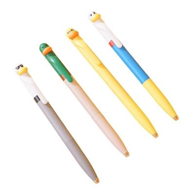 Funny Duck Gelstift schnelltrocknend 0,5 mm Twist Action Gelstift zum Schreiben Notieren