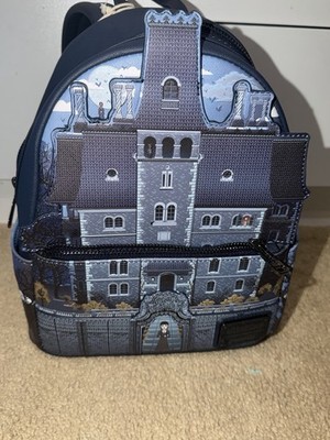 Loungefly Wednesday Addams Nevermore Academy Mini Backpack  display picture 2