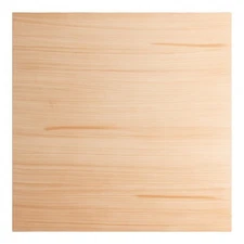 Lancaster Table & Seating Industrial 24" x 24" Solid Wood Live Edge Table Top