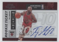 2009-10 Playoff Contenders Rookie Ticket Taj Gibson #123 Auto 2d7