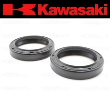 Set of (2) Kawasaki Front Fork Oil Seal (See Fitment Chart) #92049-1435