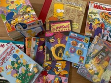 SIMPSONS Sammlung Comics und Bücher mit selt...