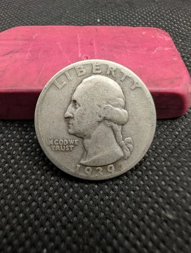 1939-S Washington Quarter 90% Silver