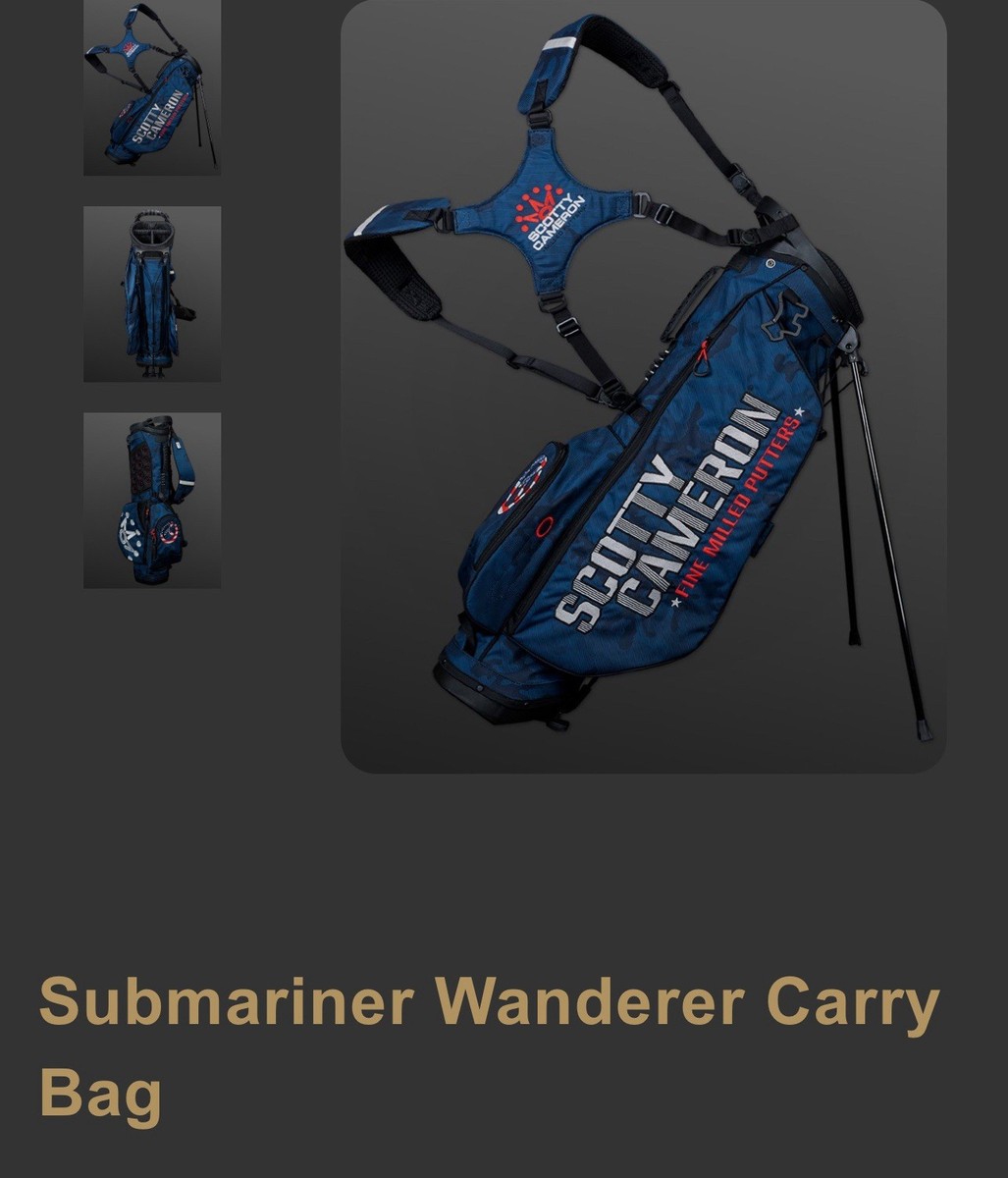Scotty Cameron Us Open 2025 Wanderer Bag & blade putter