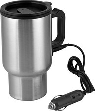 Calentador De Bebidas Portatil Termo Cafe Te Con Conexion 12 V Para Carro Camion