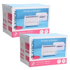 Xyron Create-A-Sticker Refill: 5 in. x 20 ft. Permanent Adhesive [2-pack]