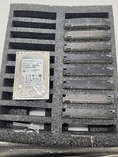 Lot of 2 - 6TB 3.5" SAS HDD Hitachi Enterprise HUS726T6TAL4204 100% Health