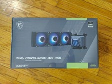 SEALED MSI MAG Coreliquid A15 360 Black - AIO Liquid Cooling - 360mm Radiator