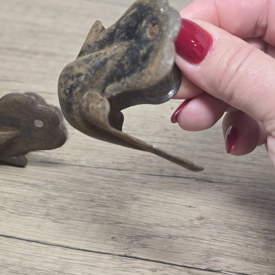 2 tampas de extremidade de tronco peças de reposição cantos restauração tampas de aço antigo - Imagem 4 de 4