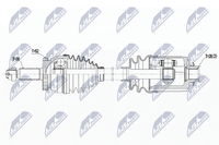 NTY Antriebswelle NPW-HY-563 FüR Hyundai