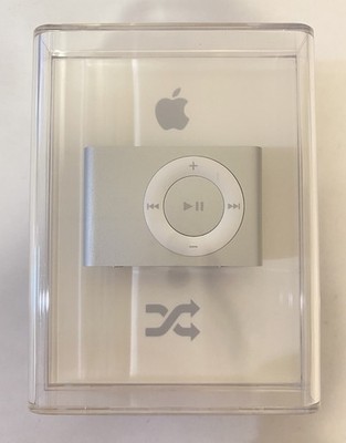Sealed New In Box Apple iPod shuffle 2nd Generation Silver (1 GB