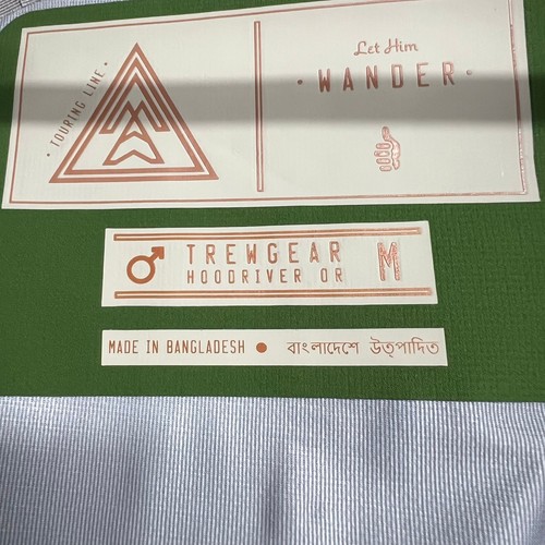 Trew Gear wasserdichte Windjacke mit Kapuze Regenjacke grün Herren Medium Wandern gebraucht, in einwandfreiem Zustand - Bild 5 von 10