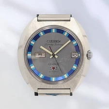 Citizen Apss2904-Y Dandy Seven Day-Date Gray Dial Watch | Deadstock Condition