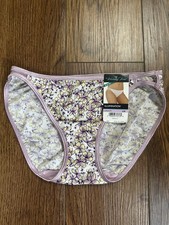 EXTRA RARE  NWT Size 6 M Vanity Fair Illumination String Bikini Panties 18108