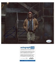 Glen Powell "The Running Man" AUTOGRAPH Signed 'Ben Richards' 8x10 Photo B ACOA