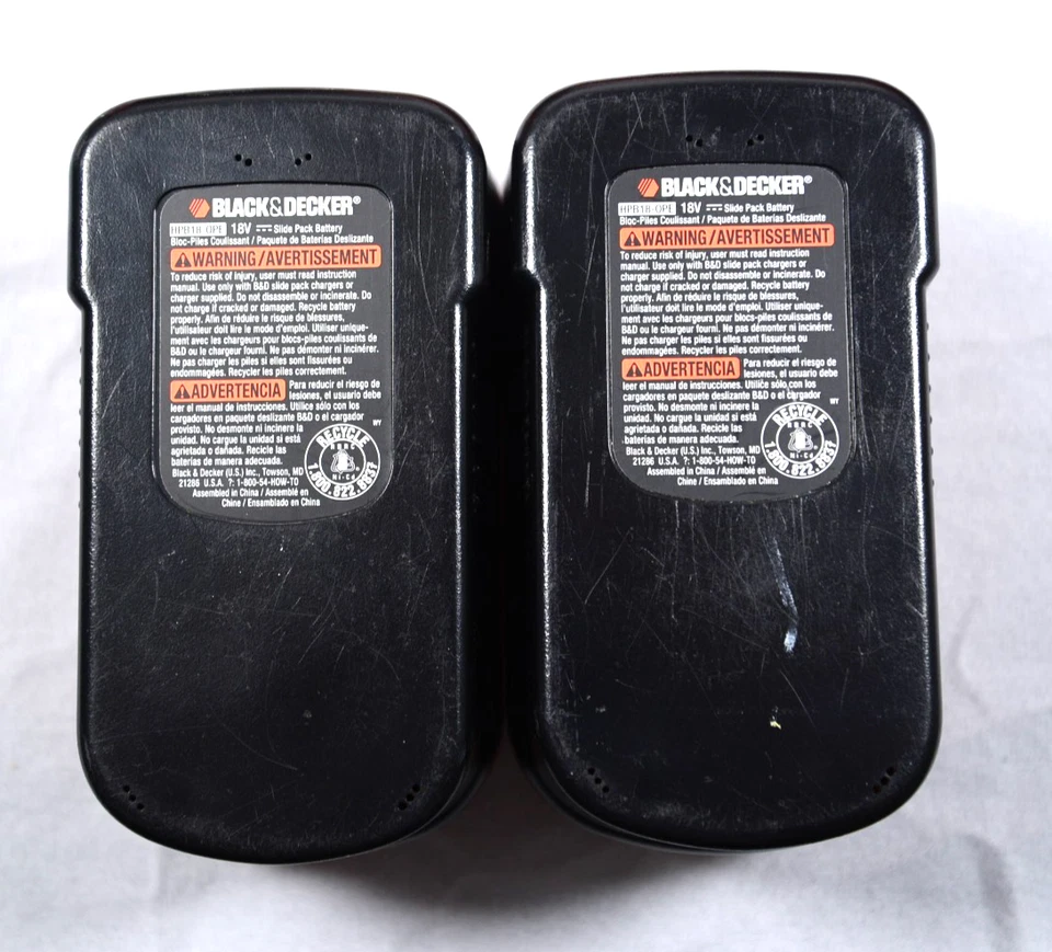 Black and Decker Firestorm 18V 9 Piece Single Source Power Tool Set- Tested - Image 3 of 4