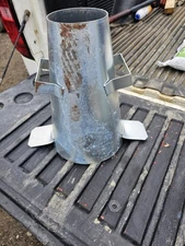 GRAINGER APPROVED 5DPD8 Steel Slump Cone, c/w H-3636 5DPD8