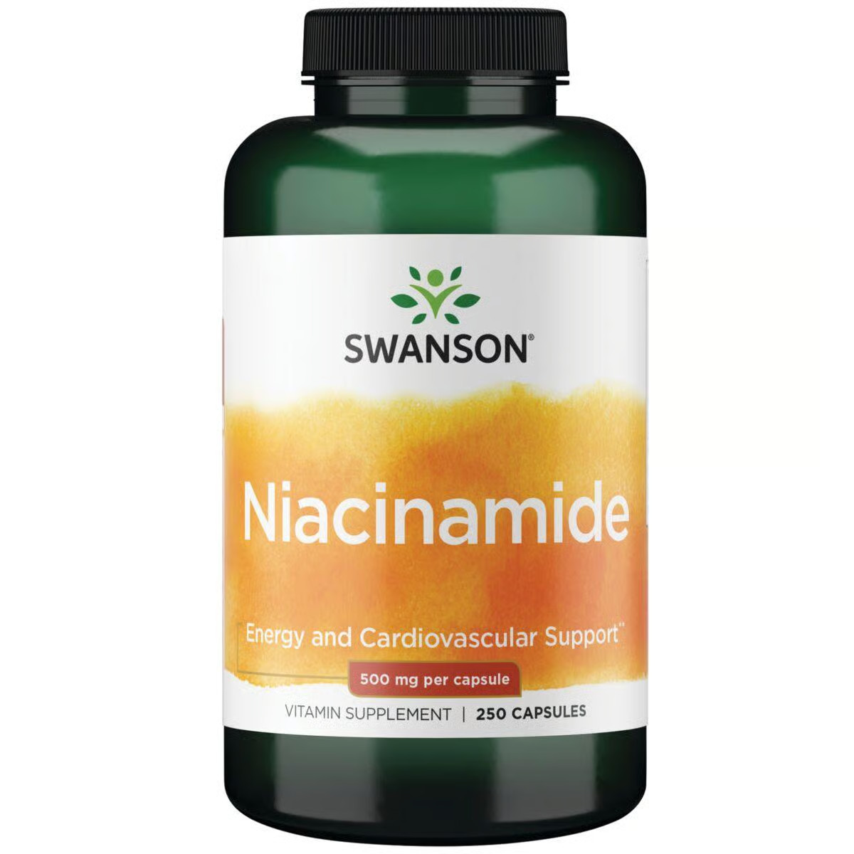 Swanson Niacinamide Vitamin Supplement 250 Capsules 500 mg 3190₽