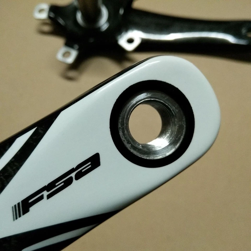 Brazos de manivela de carbono COLNAGO ckt1 170 mm PCD/BCD (FSA) 110 mm FSA Mega Exo BB-8681 Foto 4 de 4