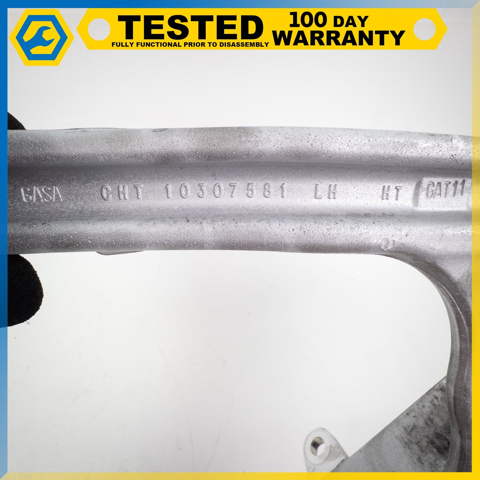 05-13 CHEVROLET CORVETTE C6 XLR REAR LEFT SIDE LOWER SUSPENSION CONTROL ARM OEM